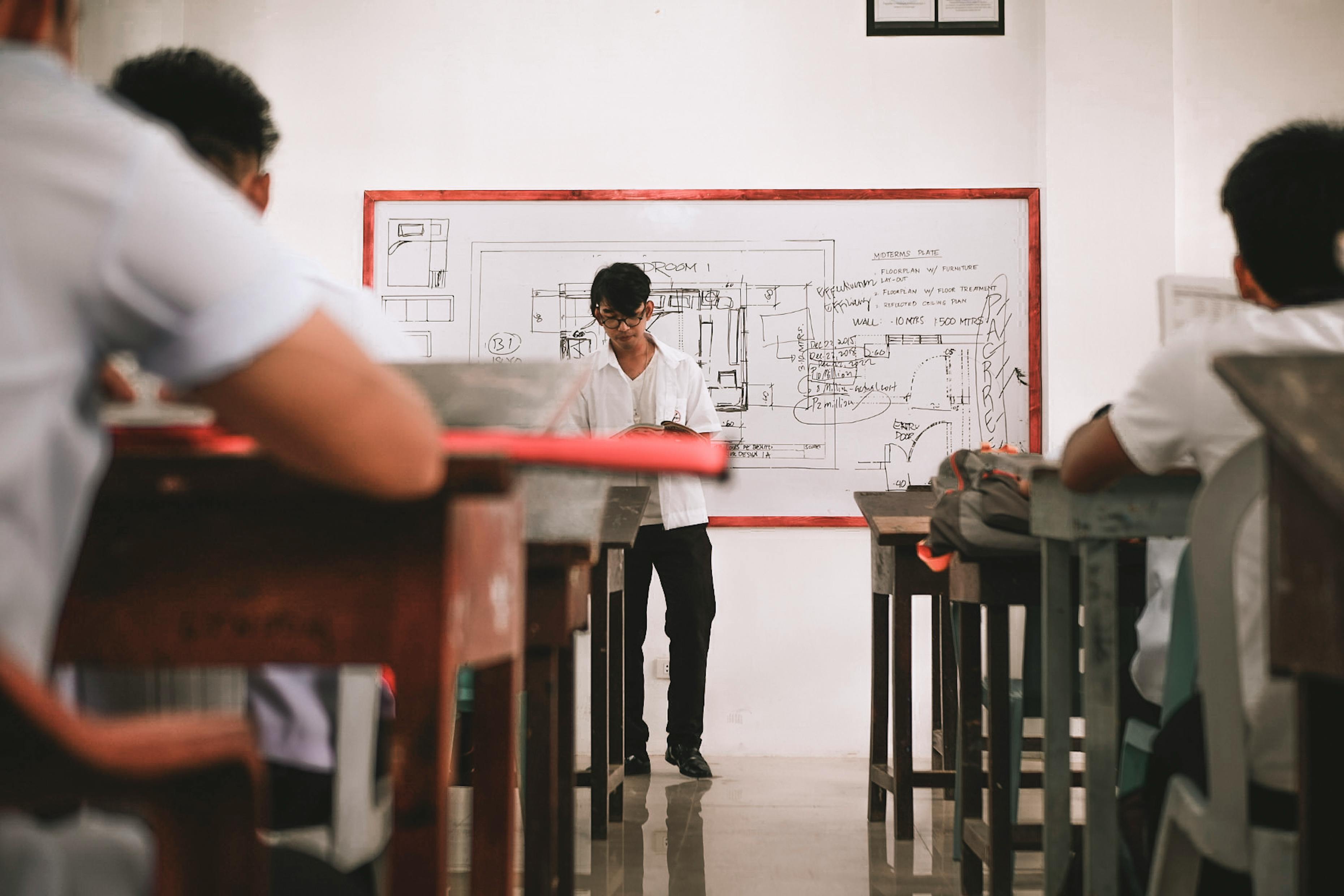 Education website design